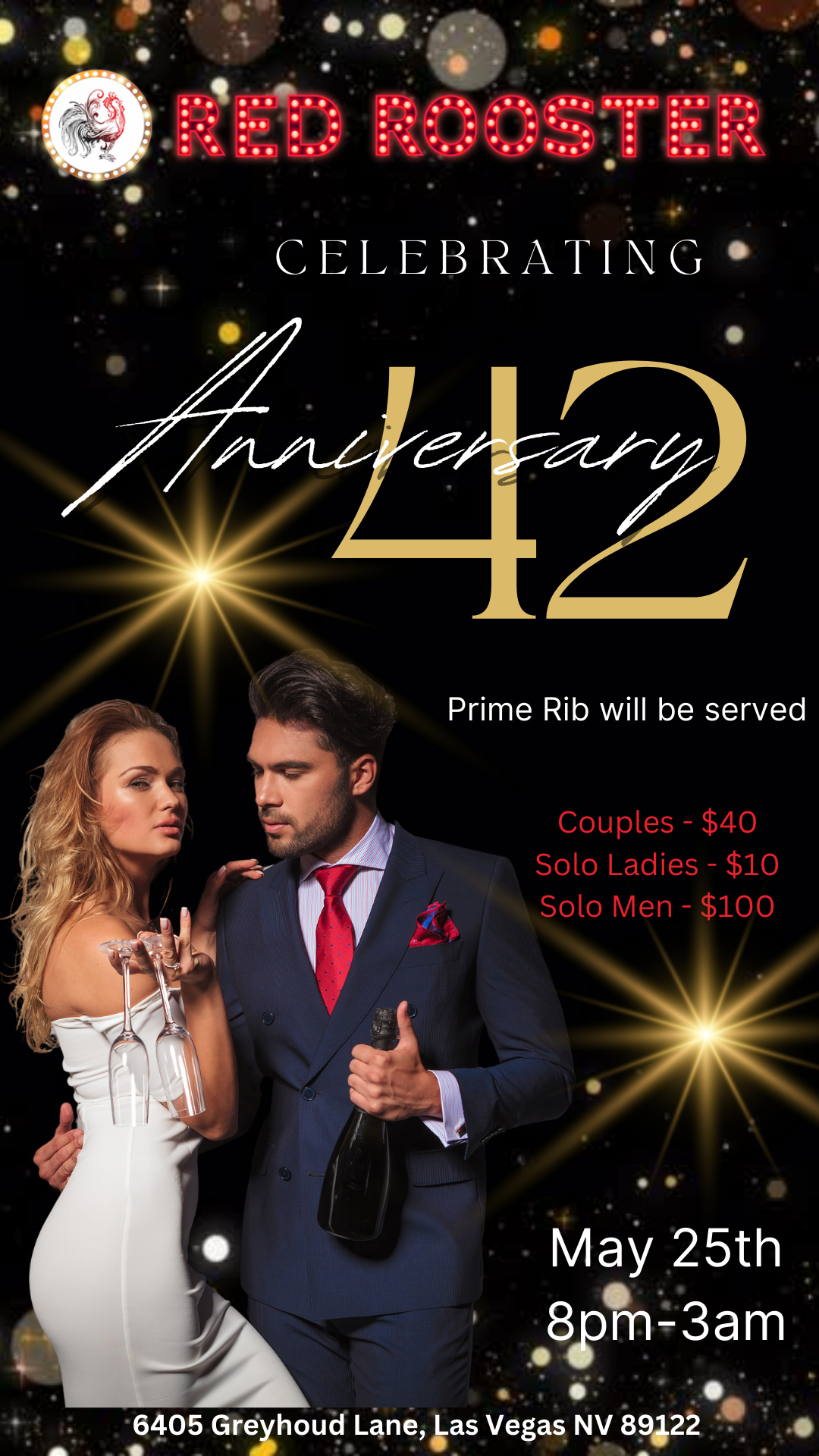 Events – Red Rooster Las Vegas